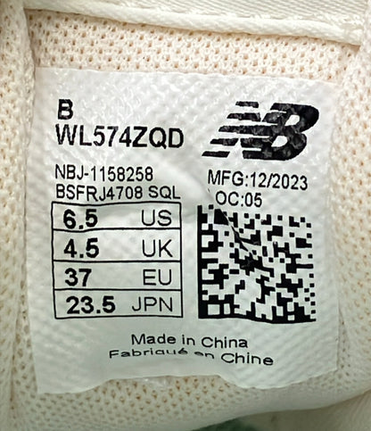 NEW BALANCE ローカットスニーカー 厚底 WL574ZQD レディース SIZE 23.5 ニューバランス