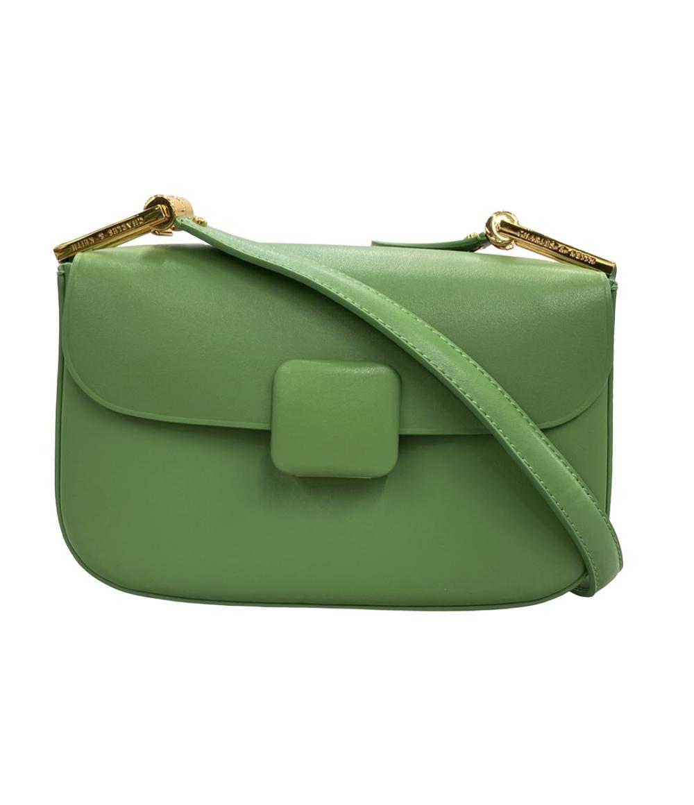 美品 CHARLES&KEITH ショルダーバッグ 2WAY 肩掛け 斜め掛け