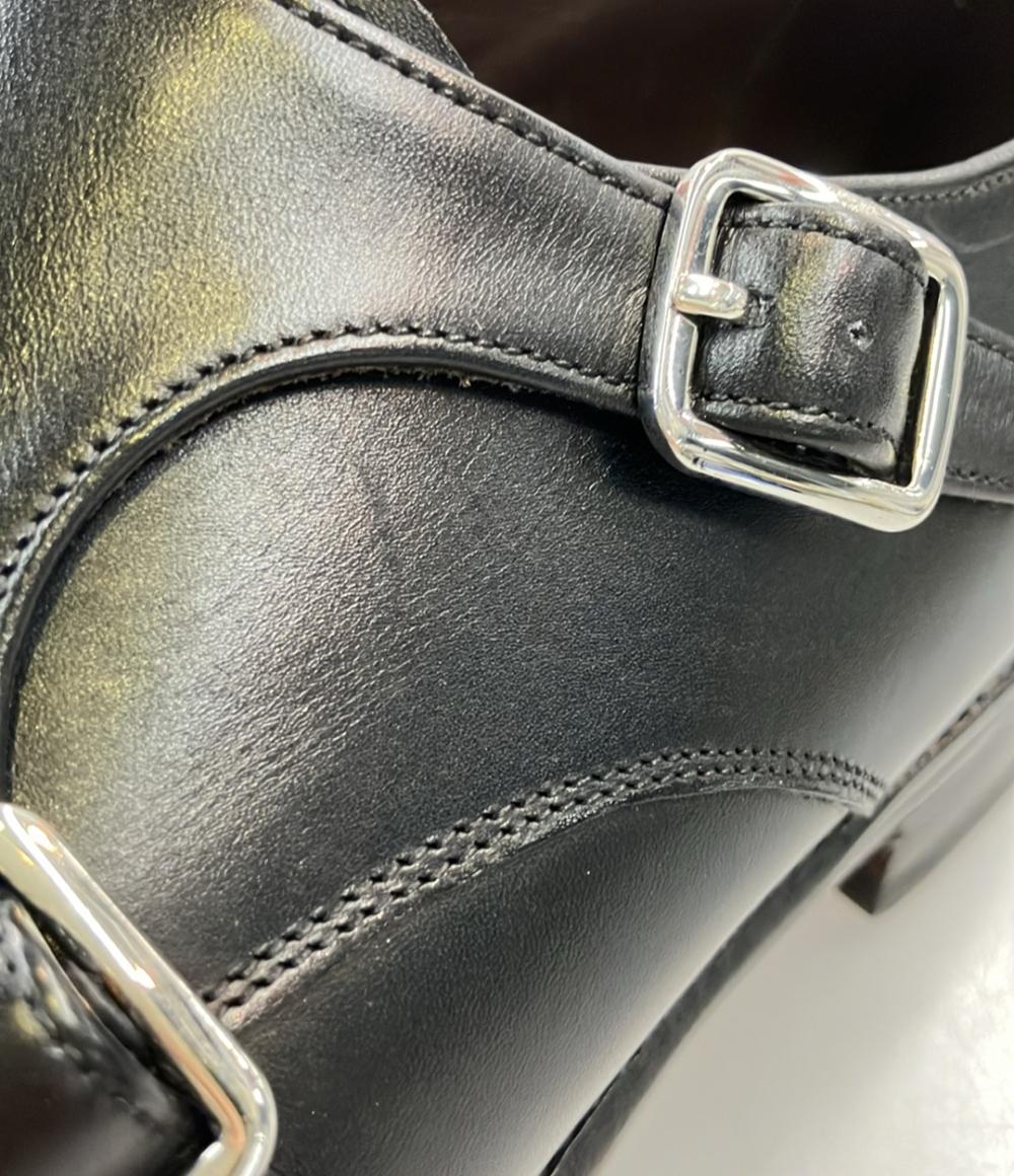 MEERMIN ドレスシューズ ダブルモンクストラップ メンズ SIZE 8 (26.5cm) メルミン