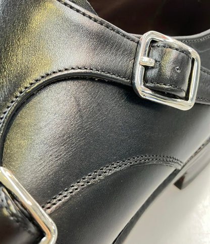 MEERMIN ドレスシューズ ダブルモンクストラップ メンズ SIZE 8 (26.5cm) メルミン