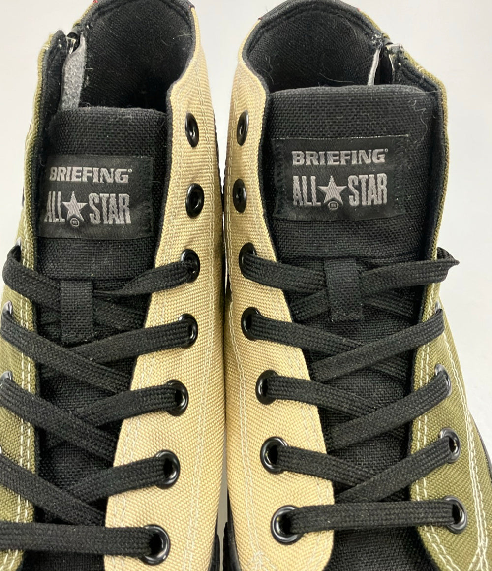 CONVERSE ハイカットスニーカー × BRIEFING サイドジップ ゴルフ