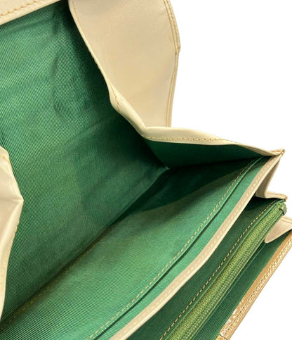 HAMANO 長財布 エナメル 牛革 レディース ハマノ