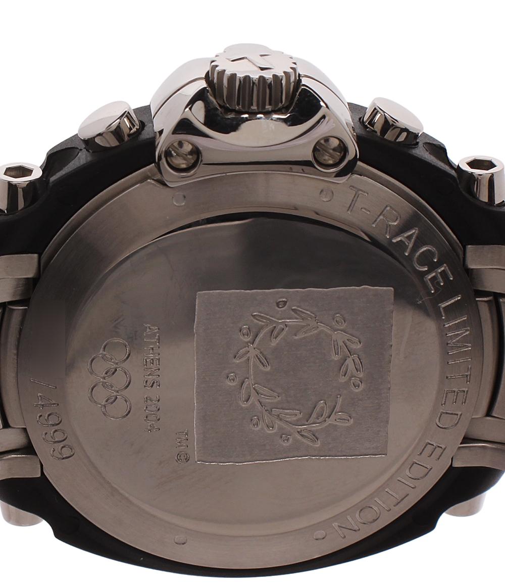 TISSOT 腕時計 アテネオリンピック2004記念モデル クオーツ ブラック