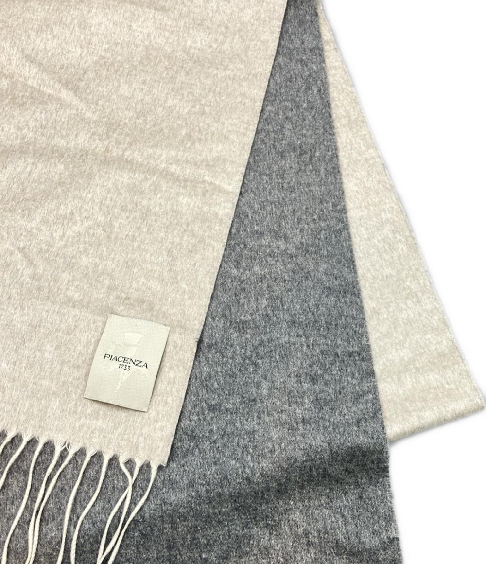 美品 PIACENZA マフラー メンズ ピアツェンツァ