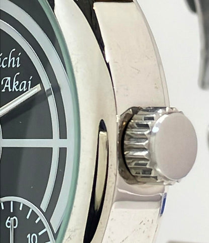 USJ 腕時計 名探偵コナン 赤井秀一 クオーツ ブラック メンズ