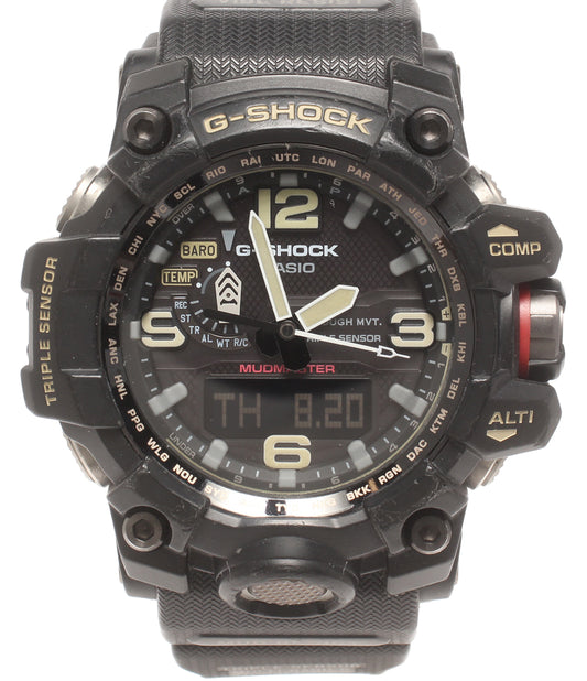 CASIO 腕時計 マッドマスター MUDMASTER G-SHOCK 電波ソーラー ソーラー ブラック GWG-1000 メンズ カシオ