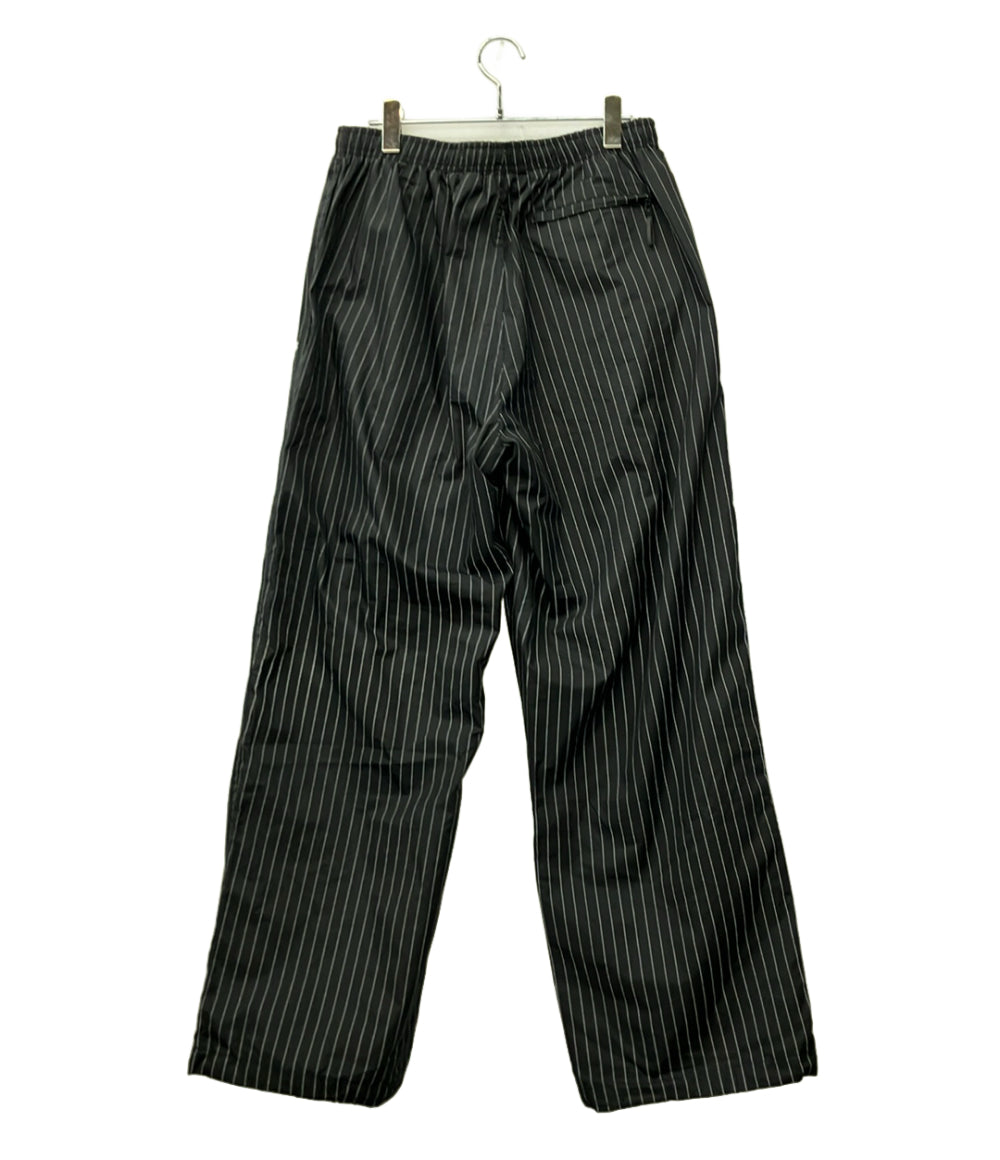 Supreme トラックパンツ reflective pinstripe track pant メンズ SIZE L シュプリーム