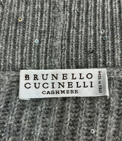 Brunello Cucinelli 長袖カーディガン アンサンブル ラメ ロング レディース SIZE XS ブルネロクチネリ