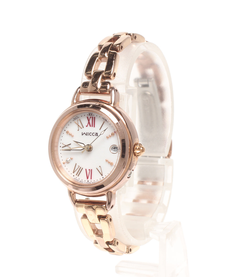 CITIZEN 腕時計 ウィッカ wicca ソーラー H0F6-R007505 レディース シチズン