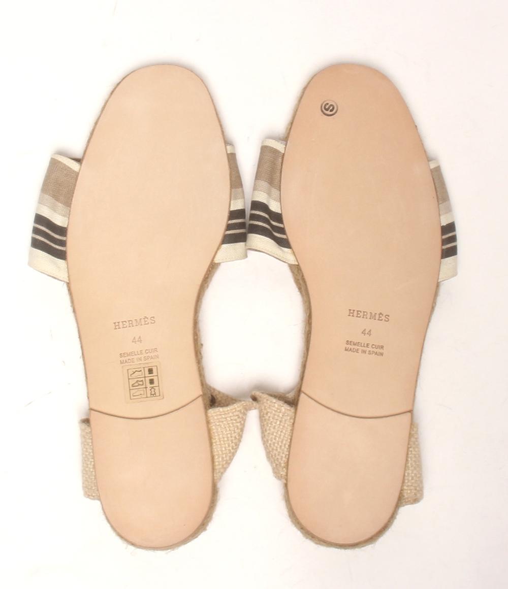 エルメス エスパドリーユ サンダル メンズ SIZE 44 HERMES