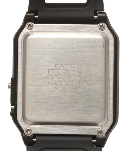 美品 CASIO 腕時計 クオーツ CA-53W メンズ レディース カシオ