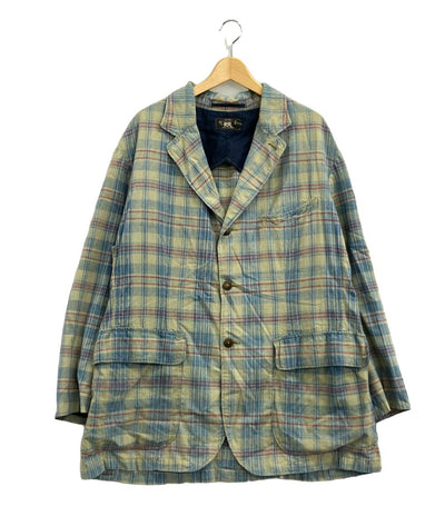 ダブルアールエル テーラードジャケット チェック柄 メンズ SIZE XXL (XL) RRL