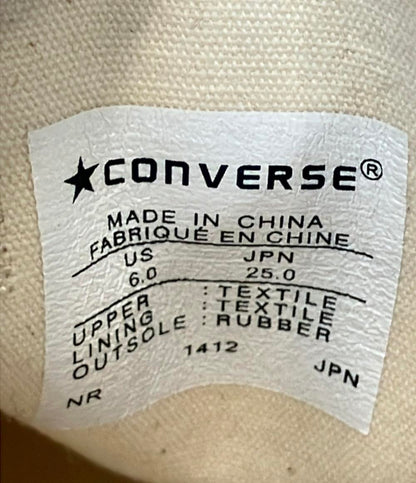 CONVERSE ローカットヒールスニーカー レディース SIZE 25.0 (XL) コンバース