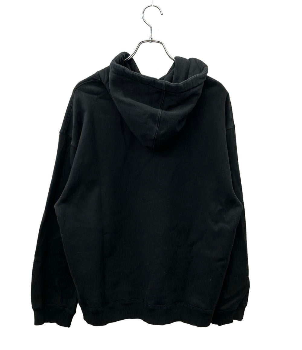 VALENTINO スウェットパーカー VLTN ロゴプリント ネオンカラー 長袖 20AW UV3MF14F3TV メンズ ユニセックス SIZE L ヴァレンティノ