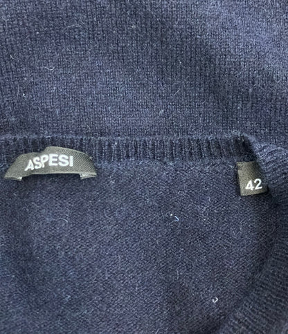 ASPESI 長袖カーディガン カシミヤニット レディース SIZE 42 アスペジ