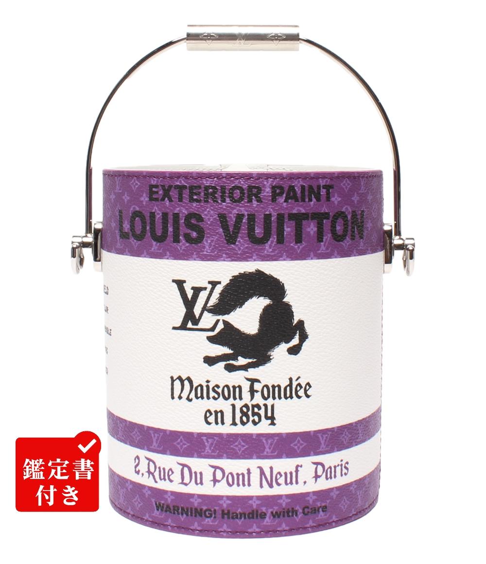 美品 ルイ・ヴィトン 3way ハンドバッグ ショルダーバッグ 斜め掛け LV ペイント カン M81591 レディース LOUIS VUITTON