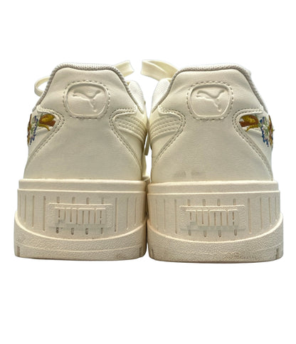 PUMA ローカット厚底スニーカー カルメン 2 MU エンブロイダリー 401203-03 レディース SIZE 22.5 プーマ