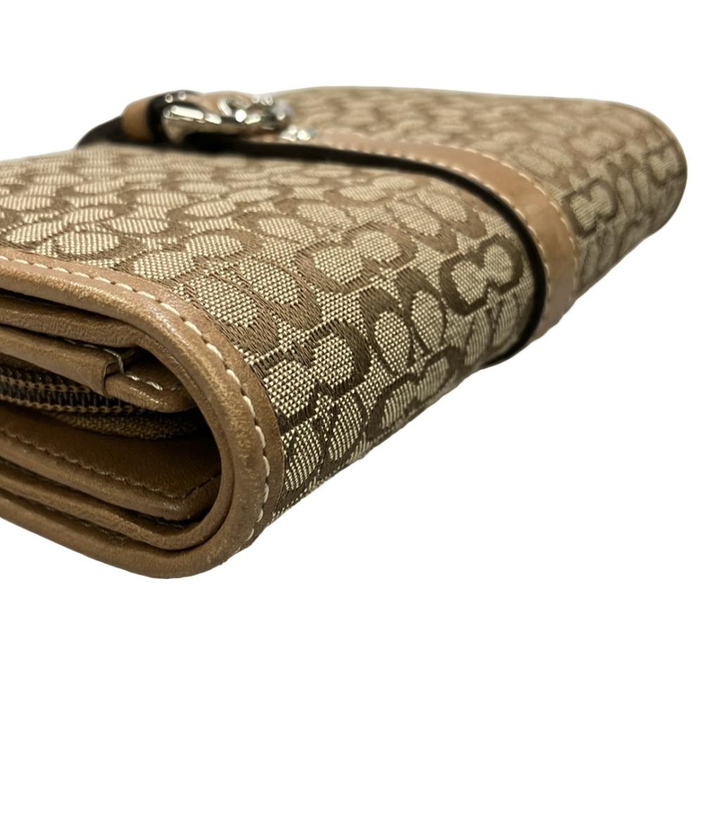 COACH 二つ折り財布 ミニシグネチャー レディース コーチ