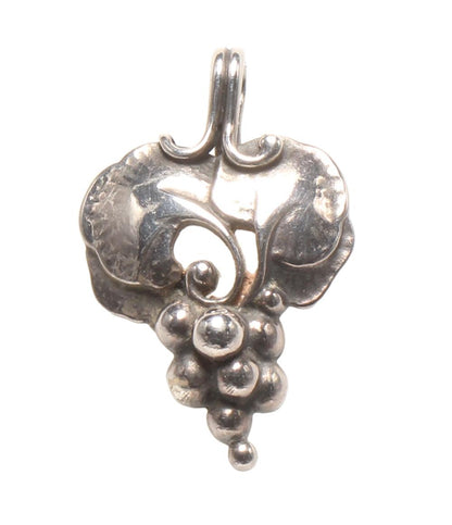 Georg Jensen ペンダントトップ SV925 1996 ヘリテージグレープ ぶどう レディース ジョージジェンセン
