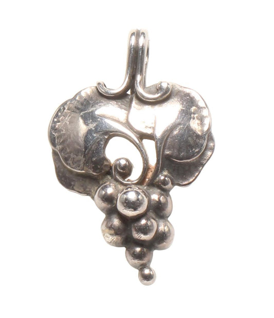 Georg Jensen ペンダントトップ SV925 1996 ヘリテージグレープ ぶどう レディース ジョージジェンセン