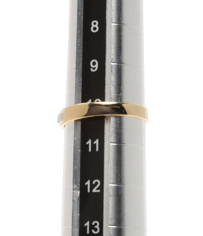 美品 リング 指輪 K18 Pt900 ダイヤ 0.12ct レディース SIZE 10号