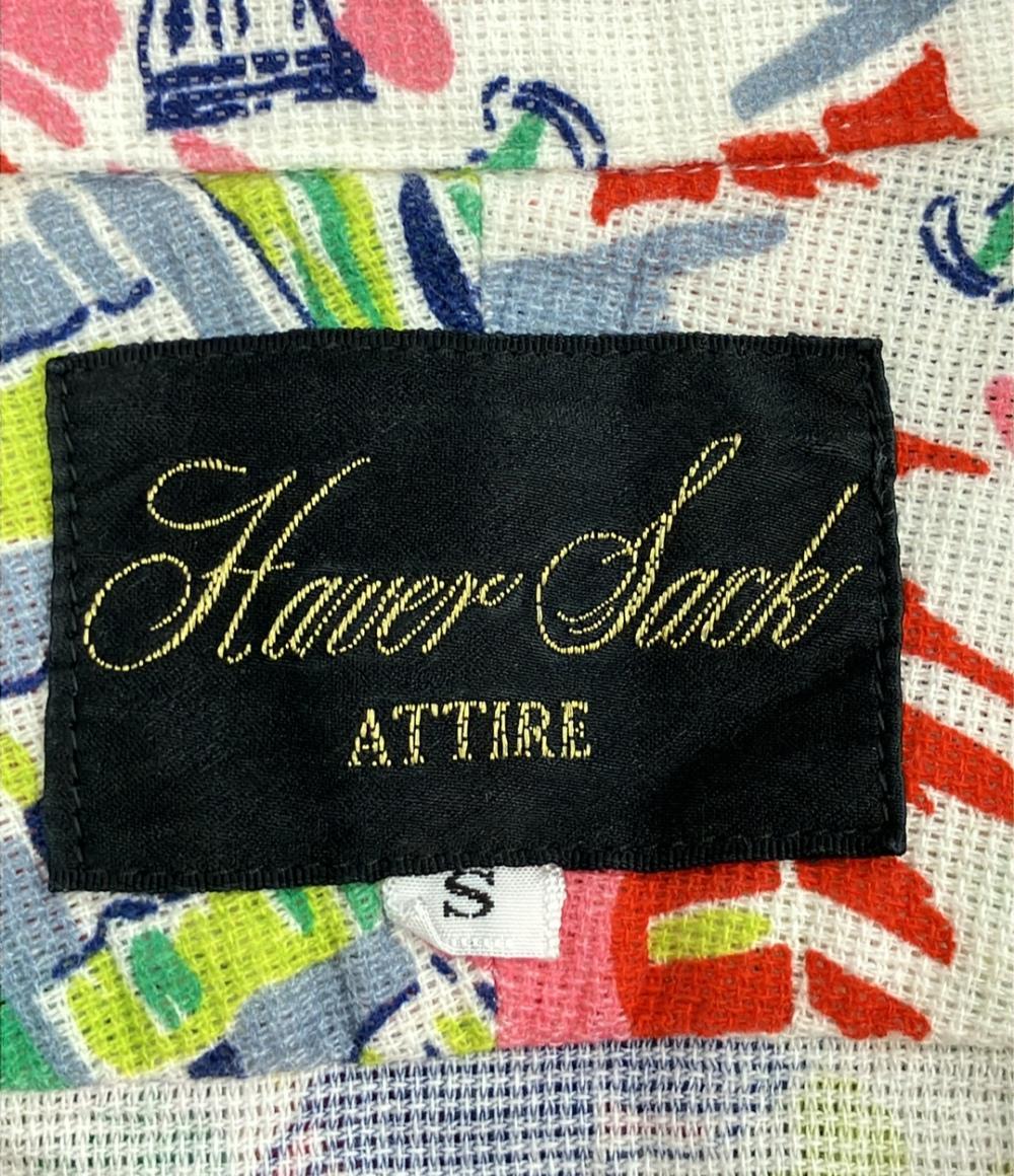 ハバーサック 長袖シャツ 総柄 メンズ SIZE S (S) HAVER SACK