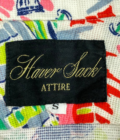 ハバーサック 長袖シャツ 総柄 メンズ SIZE S (S) HAVER SACK