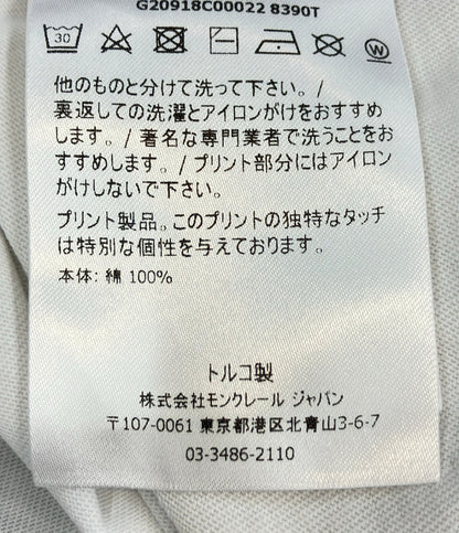 MONCLER 半袖Tシャツ G20918C00022 メンズ SIZE L モンクレール