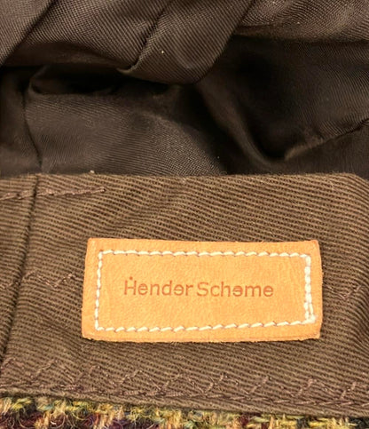 エンダースキーマ キャスケット ツイードキャップ メンズ Hender Scheme