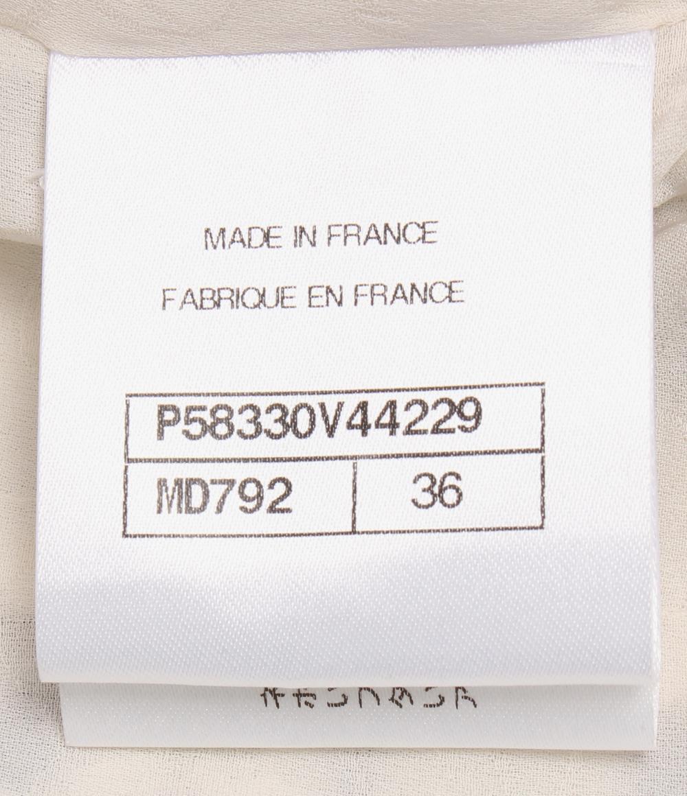 シャネル ノーカラーツイードジャケット P58330V44229 レディース SIZE 36 (S) CHANEL