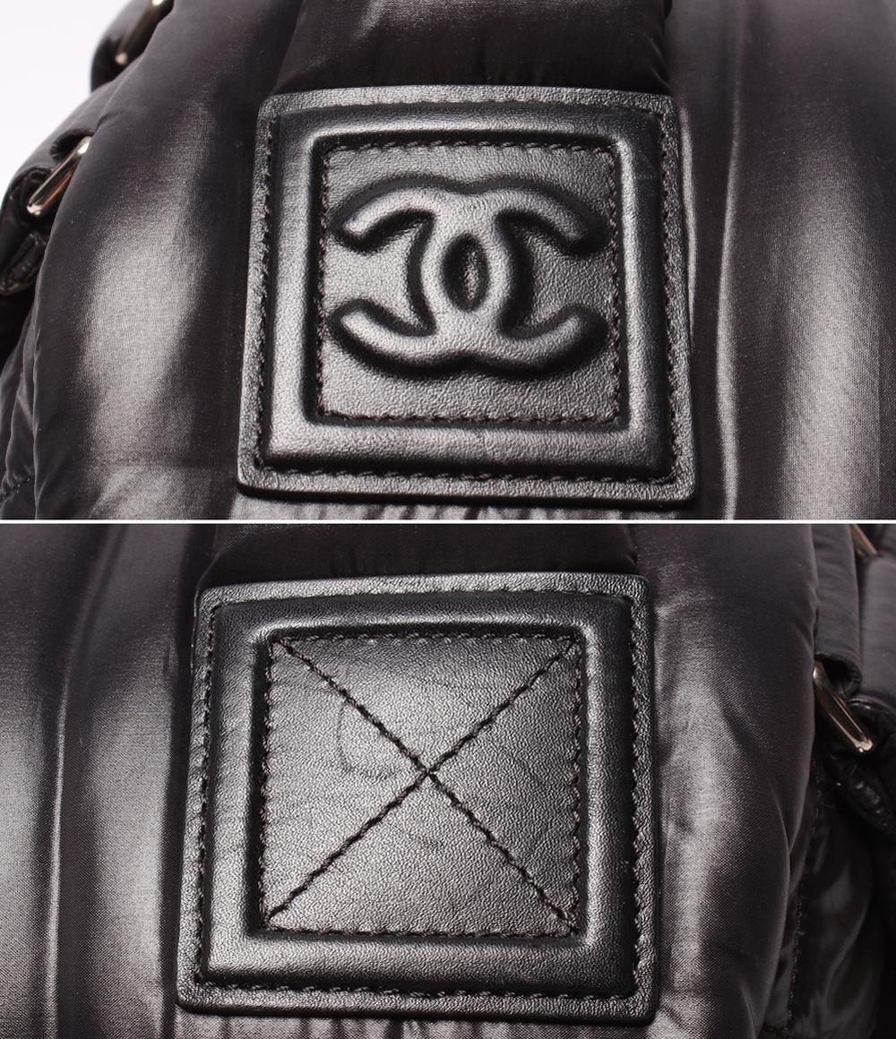 CHANEL ナイロン×レザー　リュック 楽天市場】【美品】 シャネル リュックサック コココクーン ナイロン