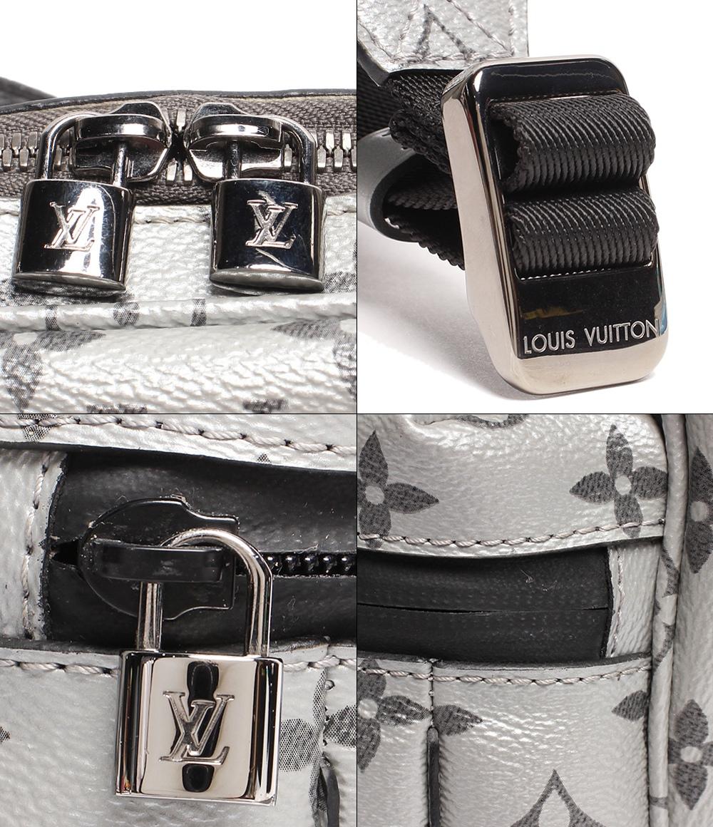 ルイ・ヴィトン ショルダーバッグ シルバー金具 メッセンジャーPM 日本限定 モノグラムリフレクト シルバー M43859 メンズ LOUIS VUITTON