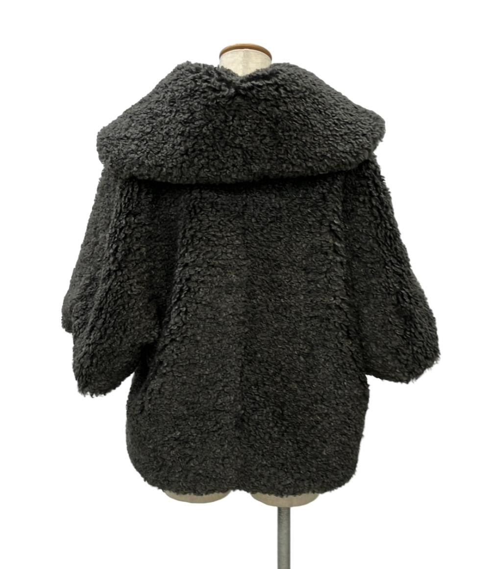 美品 Ame no chi Hare ファーコート タグ付き プードルショートジャケット AM-2510-003 レディース SIZE Free (M) アメノチハレ