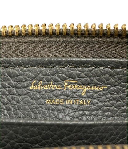 Salvatore Ferragamo ラウンドファスナー長財布 ガンチーニ 22C843 レディース サルヴァトーレフェラガモ