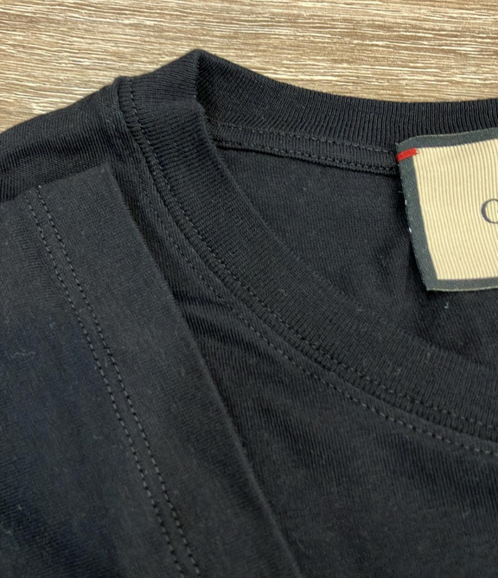 GUCCI 半袖Tシャツ スパンコール ロゴ Gucci Hollywood Boulevard T-shirt 615044 レディース SIZE XS グッチ