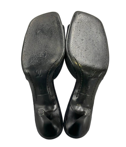 訳あり LOUIS VUITTON ミュール モノグラム レディース SIZE 37 ルイ・ヴィトン