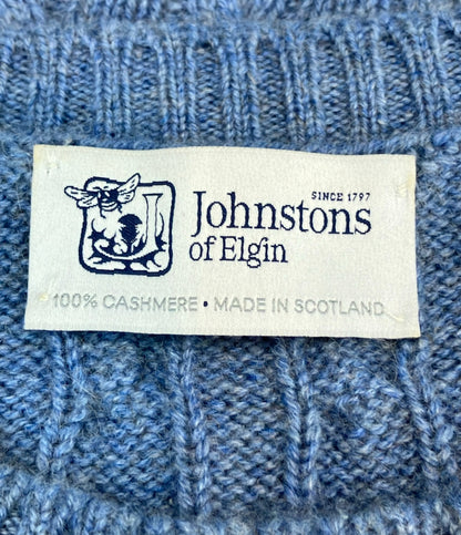 Johnstons of Elgin 長袖ニット レディース SIZE L ジョンストンズ オブ エルガン