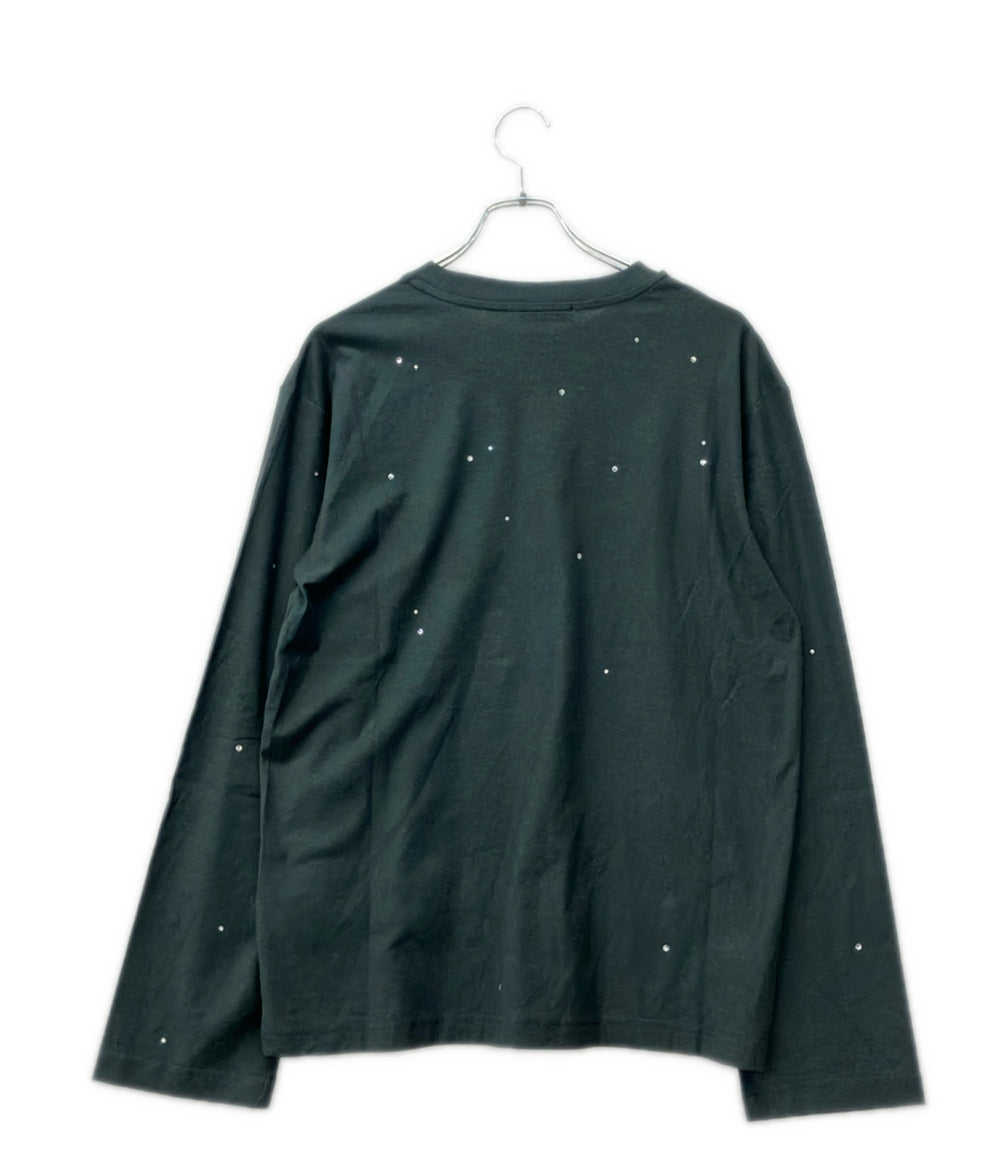Acne Studios 長袖 Tシャツ ラインストーン FN-UX-TSHI000231 メンズ レディース SIZE XXS アクネ ストゥディオズ