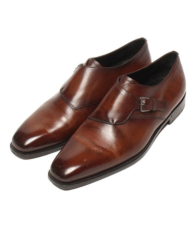 ベルルッティ モンクストラップシューズ サイドストラップ カリグラフィ ドレスシューズ レザー メンズ SIZE 7 (S) Berluti