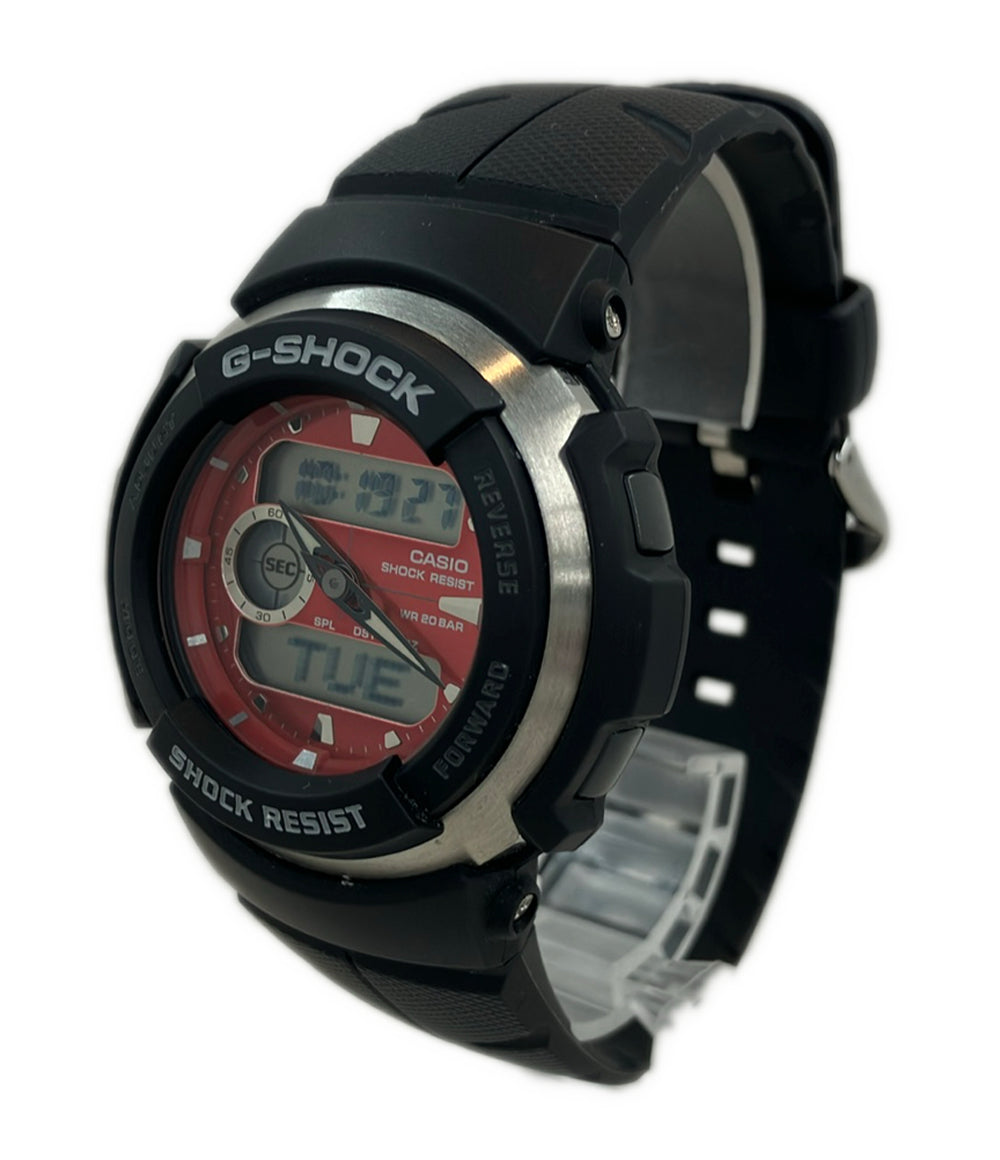 CASIO 腕時計 Gスパイク G-SPIKE G-SHOCK クオーツ レッド G-300 レディース メンズ カシオ
