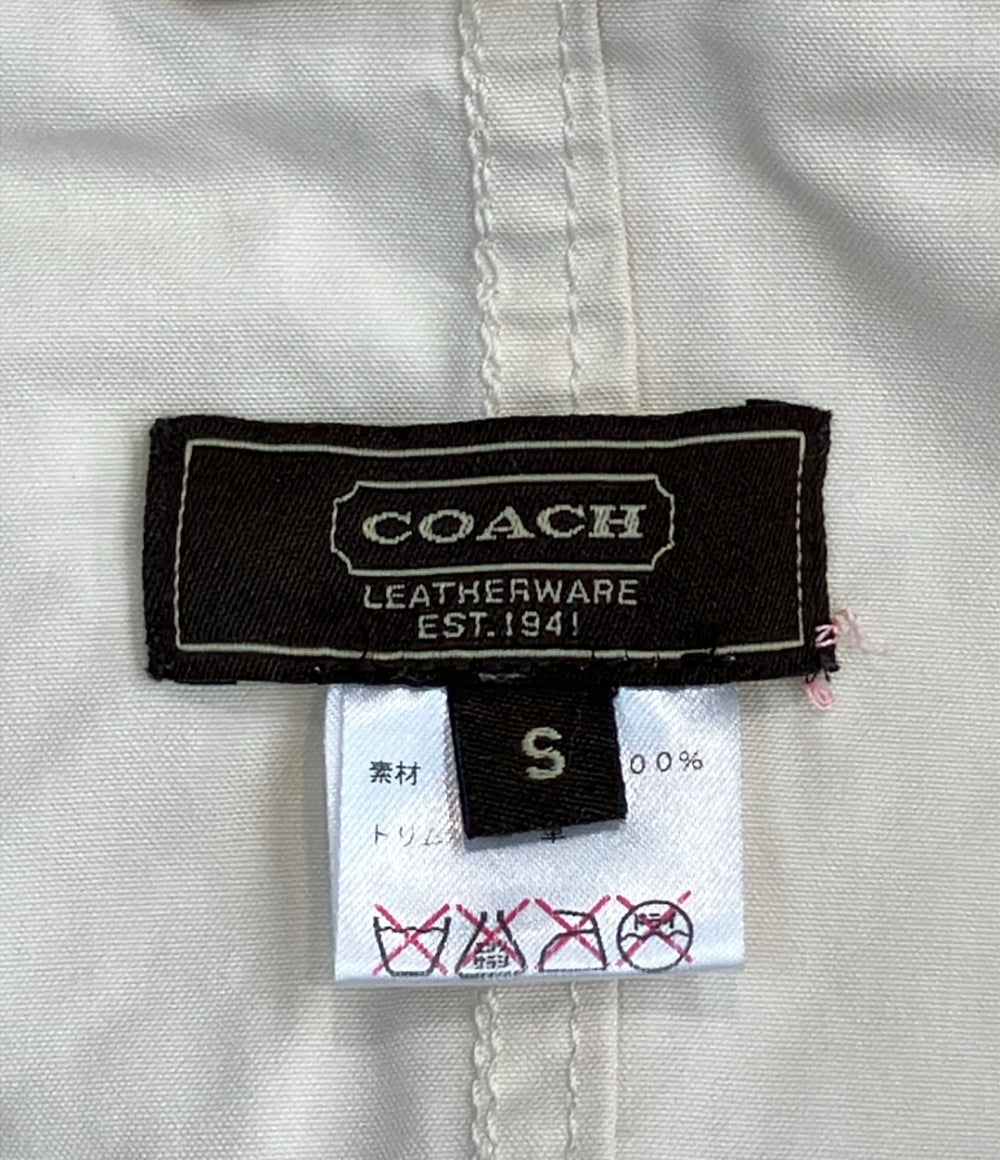 COACH シグネチャー柄 コート レディース SIZE S コーチ