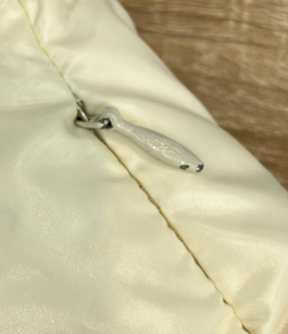 MONCLER ダウンベスト ジップアップ ロゴワッペン Ghany レディース キッズ SIZE 14Y (S) モンクレール