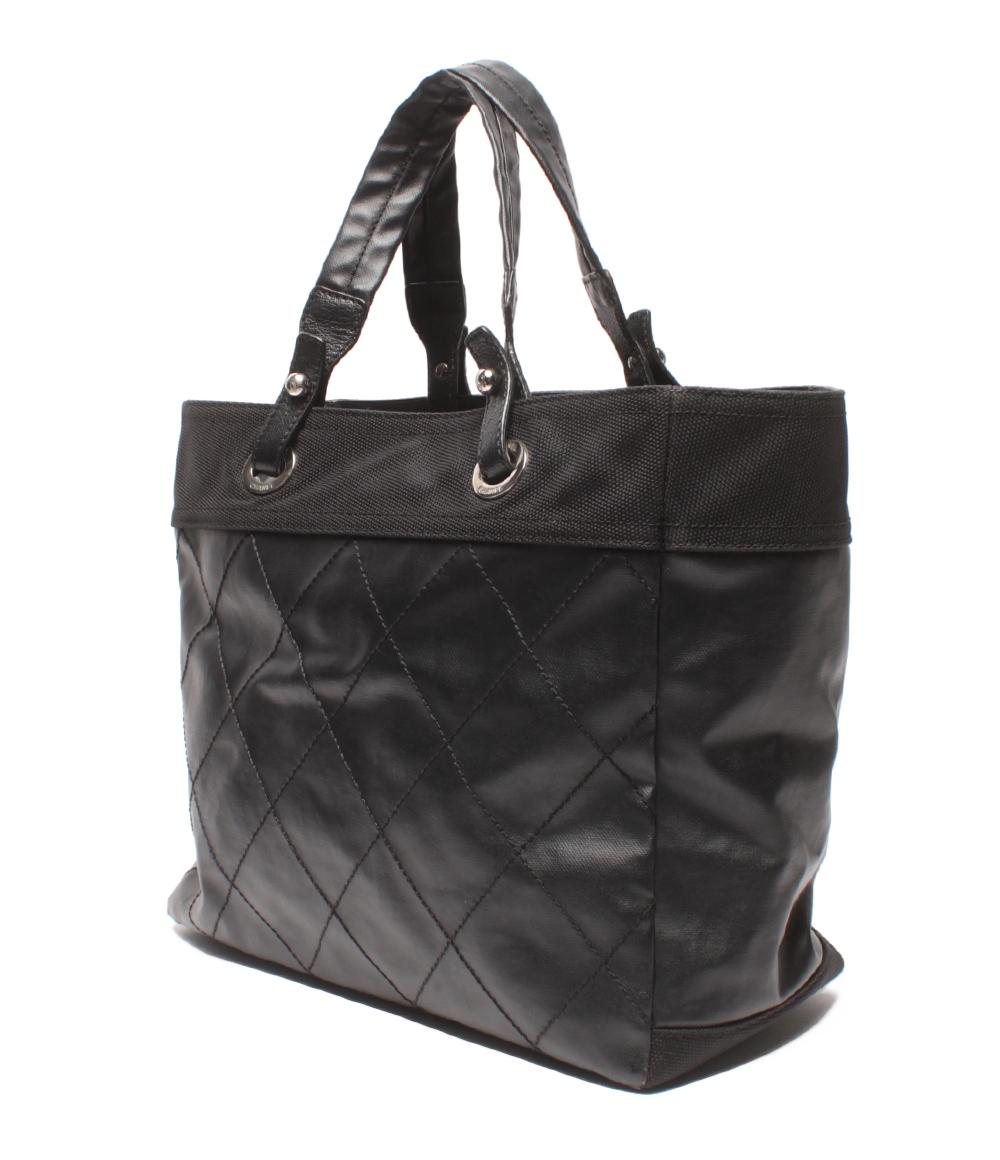 CHANEL トートバッグ シルバー金具 11番台 パリビアリッツトートMM レディース シャネル