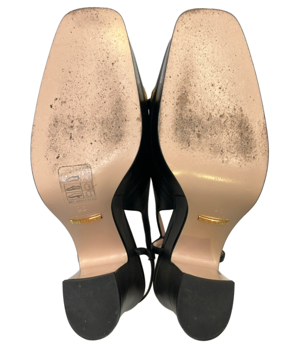 GUCCI ホースビットスリングバックパンプス レディース SIZE 36 (23cm) グッチ
