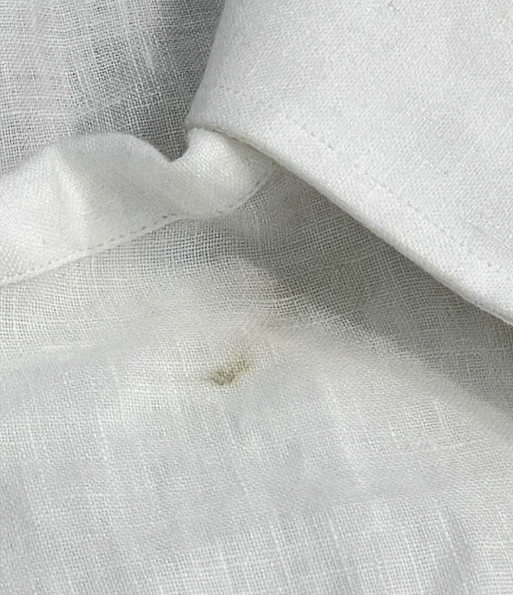 フィナモレ 長袖シャツ リネン メンズ SIZE 40 (M) FINAMORE