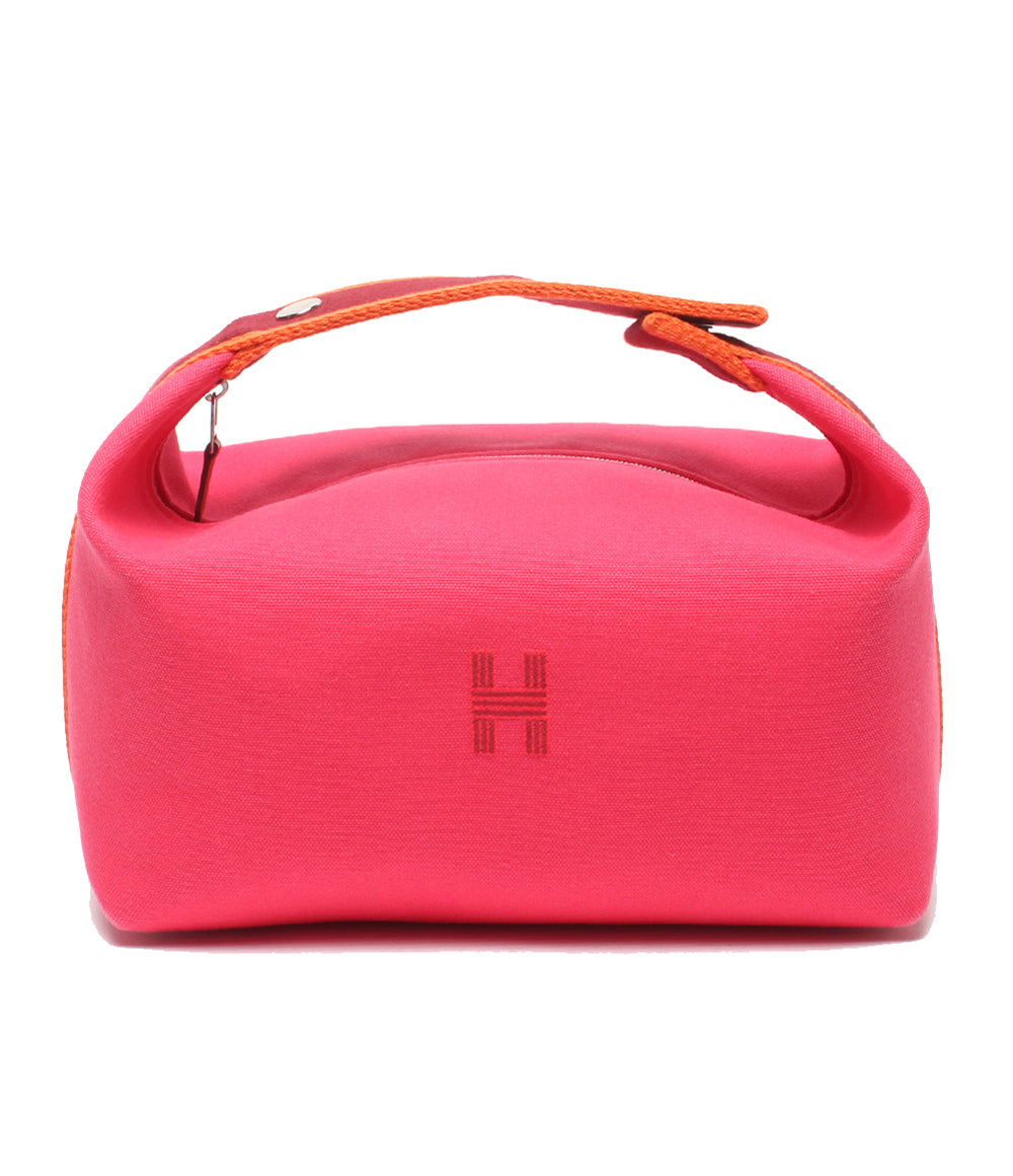 HERMES ポーチ バス用 シルバー金具 ブリッド ア ブラック GM レディース エルメス