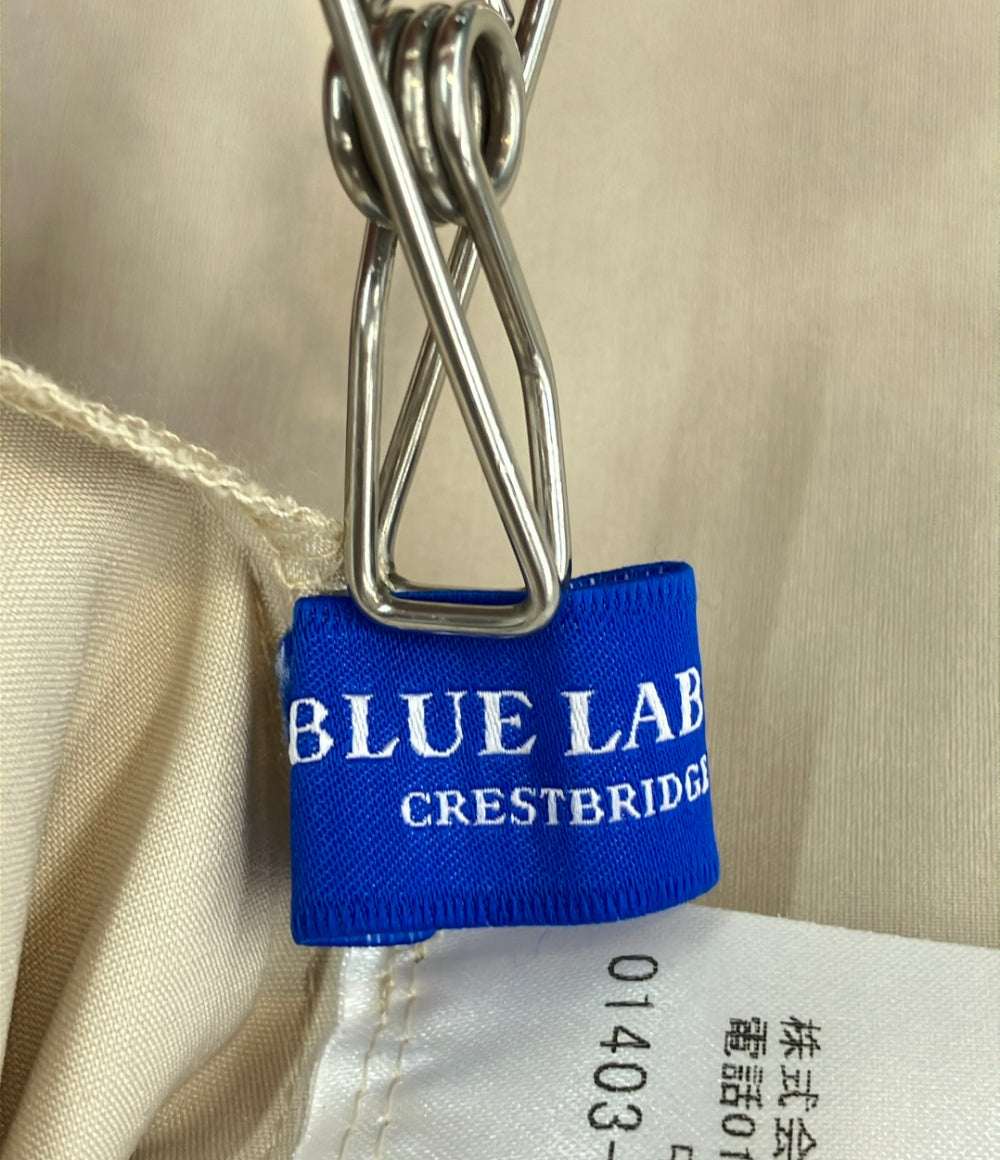 美品 BLUE LABEL CRESTBRIDGE 半袖ワンピース チェック 56J02-506-40 レディース SIZE 38 (M) ブルーレーベル・クレストブリッジ