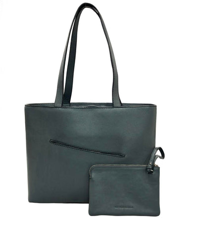 MOTHERHOUSE トートバッグ ビジネストートバッグ リニア ジップ 牛革 ユニセックス マザーハウス