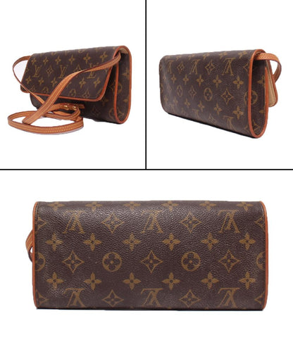 LOUIS VUITTON 2wayショルダーバッグ クラッチバッグ 斜め掛け ポシェットツインGM モノグラム M51852 レディース ルイ・ヴィトン