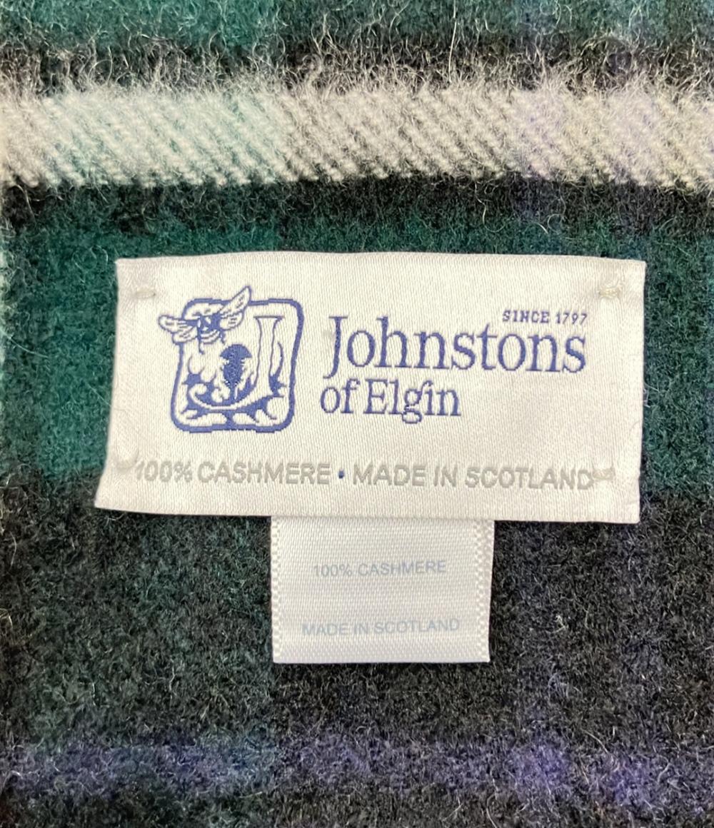 ジョンストンズ オブ エルガン マフラー カシミヤ100% レディース JOHNstons of Elgin